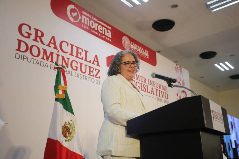 Somos mucho pueblo y mucho gobierno en Sinaloa: Graciela Domínguez
