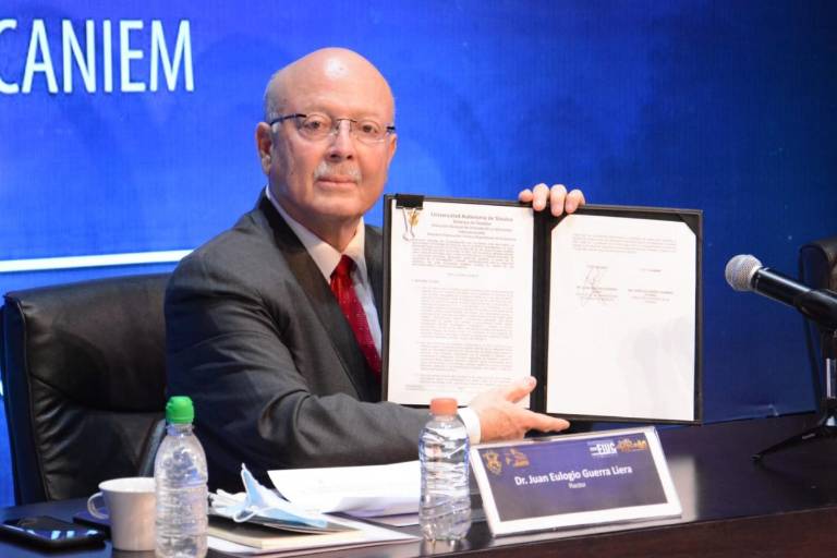 Firman UAS y CANIEM convenio de colaboración para fortalecer la vinculación científica, académica y cultural