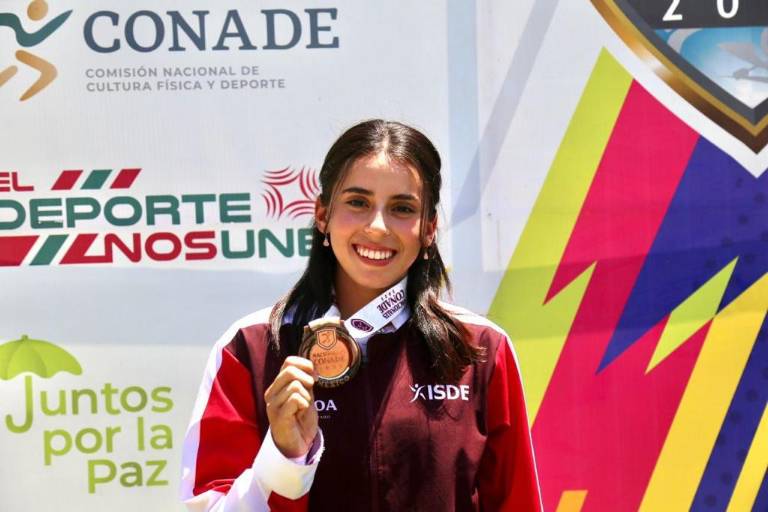 Paola Ramos atina al bronce en Nacionales Conade