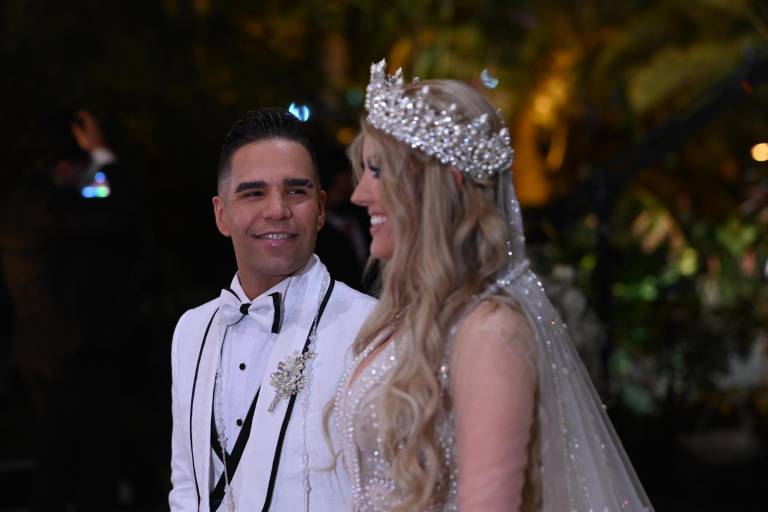 Emir Pabón y Stefanía de Aranda se casaron el fin de semana