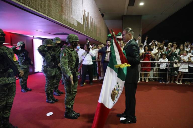 Los sinaloenses gritan ¡Viva México!