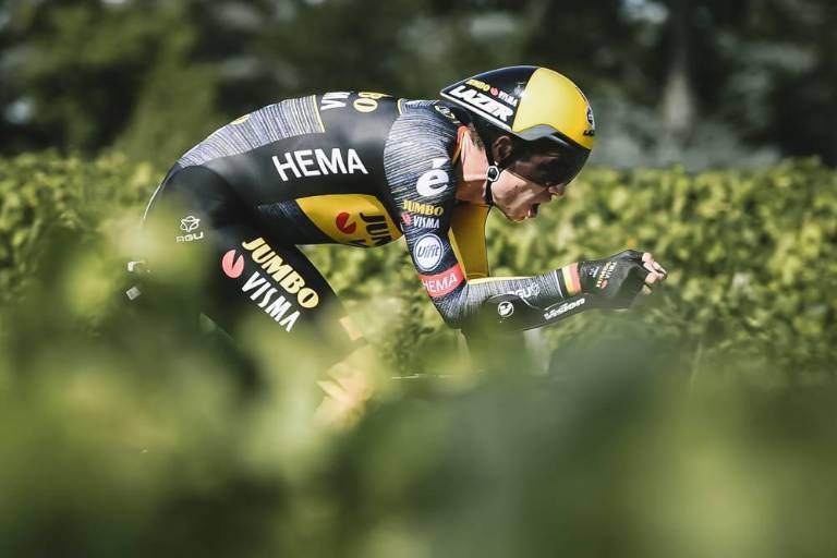 Wout van Aert domina la contrarreloj en el Tour de Francia