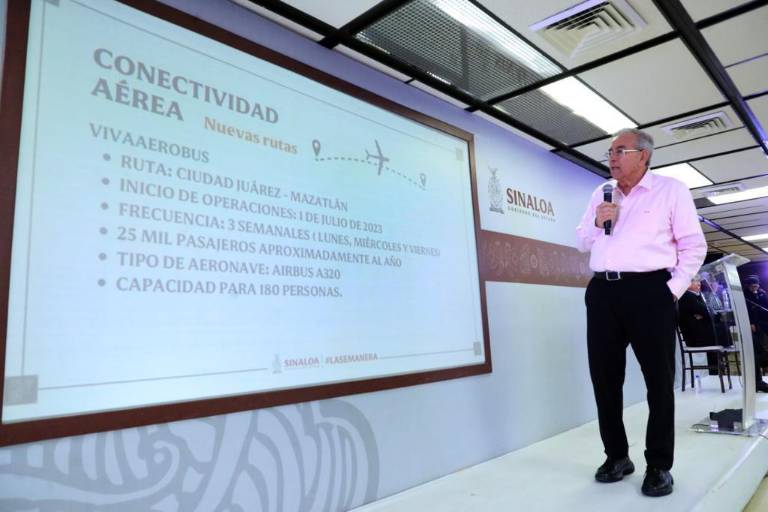 Aerolíneas conectarán a Sinaloa con Ciudad Juárez y Santa Lucía