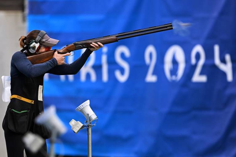 Gabriela Rodríguez, séptima en skeet de tiro deportivo olímpico