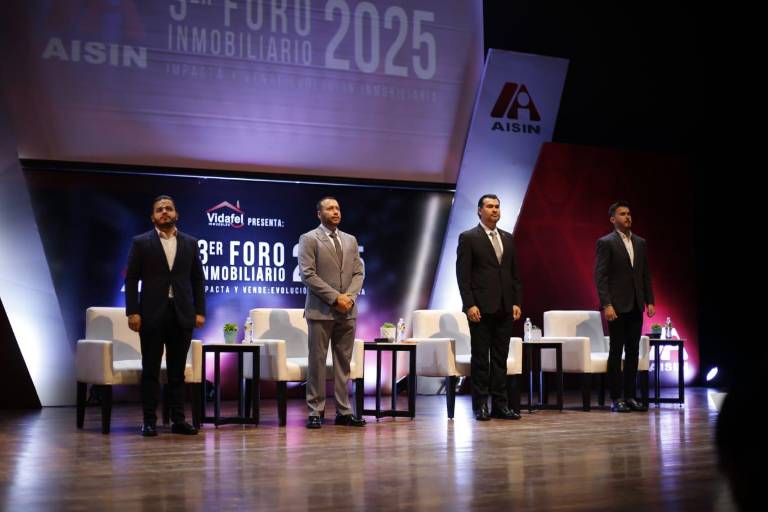 Inauguran en Culiacán el Tercer Foro Inmobiliario de AISIN 2025: ‘Impacta y Vende, Evolución Inmobiliaria’