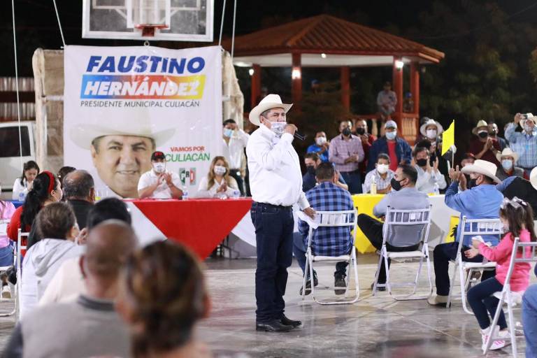 Faustino Hernández inicia campaña por la Alcaldía de Culiacán