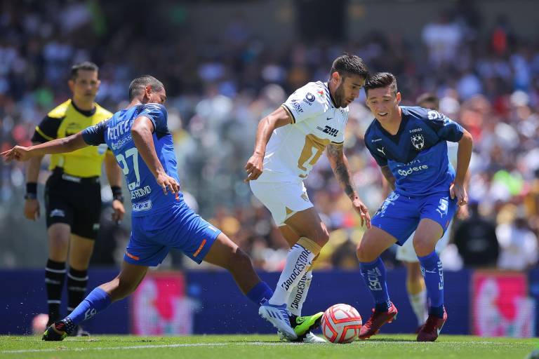 Pumas deja escapar la victoria en CU ante Rayados, que sigue en los primeros lugares