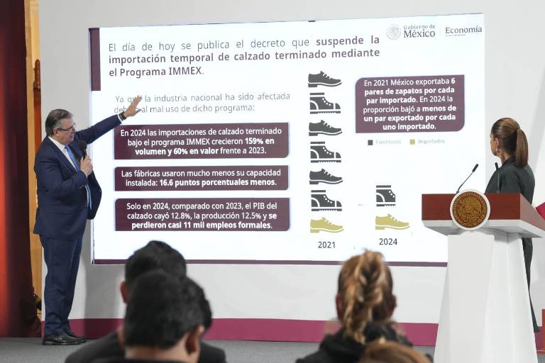 Gobierno mexicano frena importación temporal de calzado terminado; buscan incrementar producción nacional