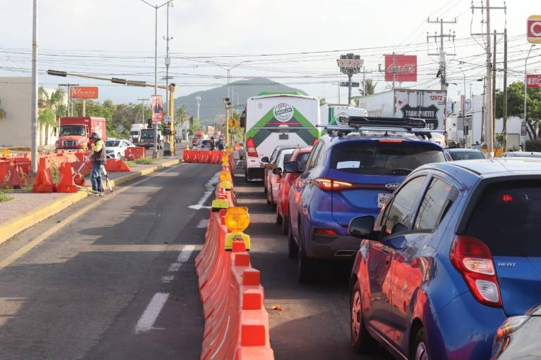 Avanzan trabajos de logística previo a construcción del nuevo puente vehicular en Mazatlán