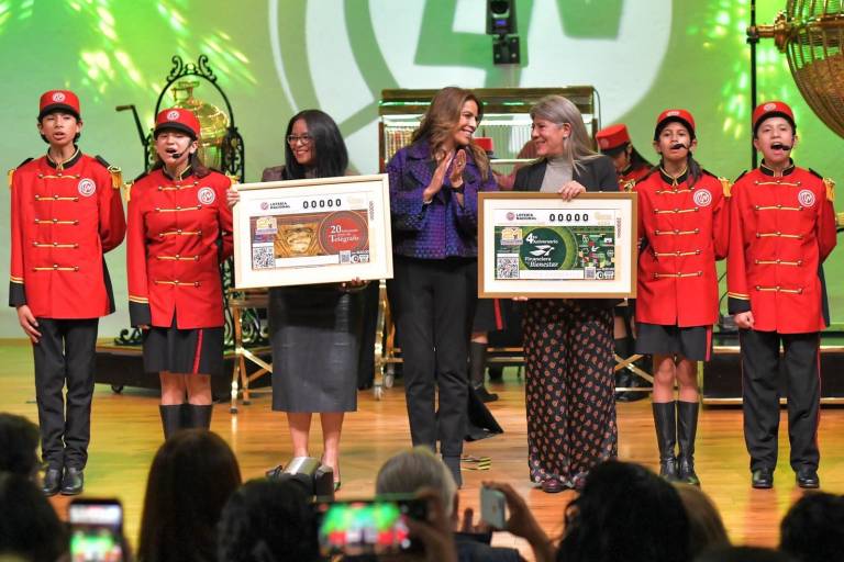 Sorteo de Lotería Nacional celebró el cuarto aniversario de Financiera para el Bienestar y los 20 años del Museo del Telégrafo