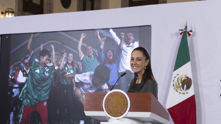 La Presidenta Claudia Sheinbaum Pardo recordó que desde que le entregaron el boleto de la inauguración del Mundial 2026 había decidido donarlo.
