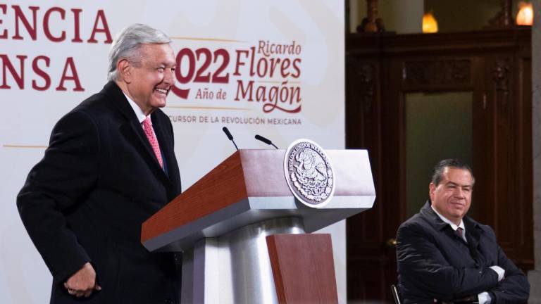 El Presidente Andrés Manuel López Obrador estuvo acompañado de Ricardo Mejía Berdeja, quien aspiraba a ser candidato a Gobernador de Coahuila.
