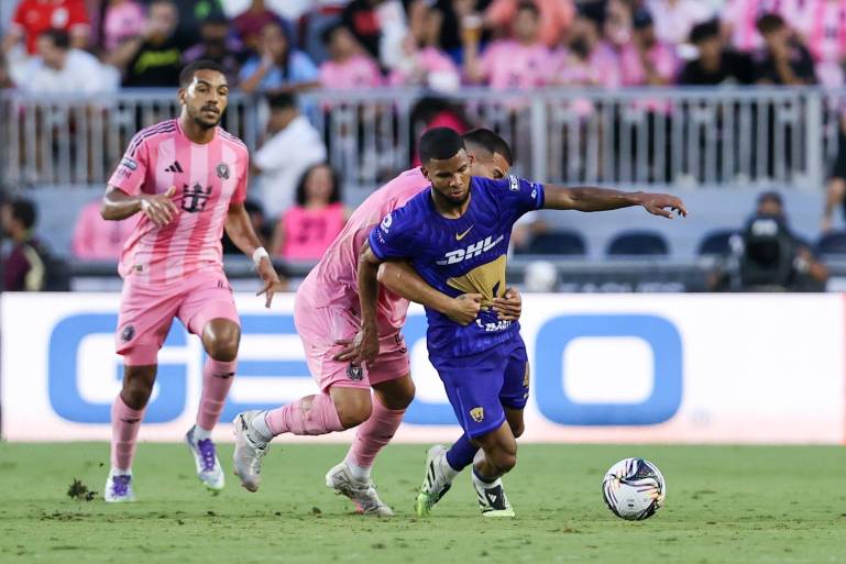 Pumas es goleado por Inter Miami y se despide de la Leagues Cup