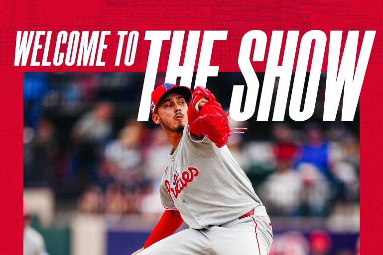 Alan Rangel debuta en Grandes Ligas con los Filis de Filadelfia