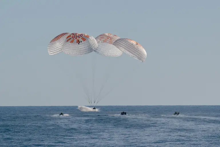 Tripulación SpaceX-9 de la NASA regresa a la Tierra tras su misión científica