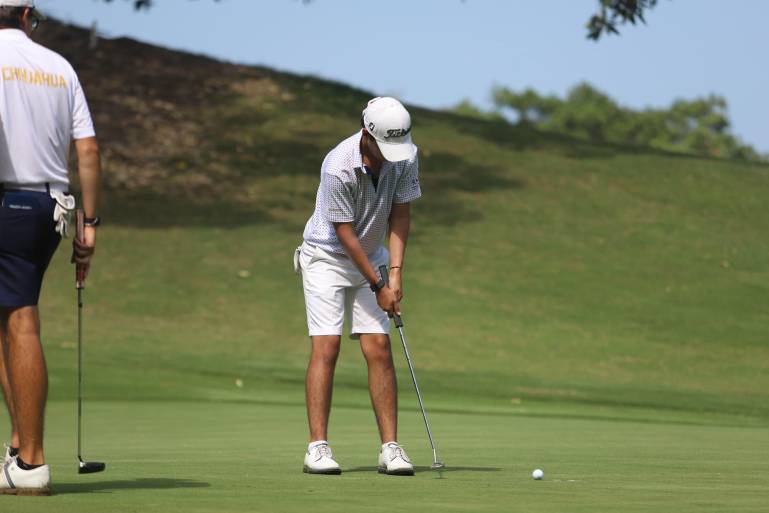 Se mantienen sinaloenses en la pelea en golf de la Olimpiada Nacional 2025