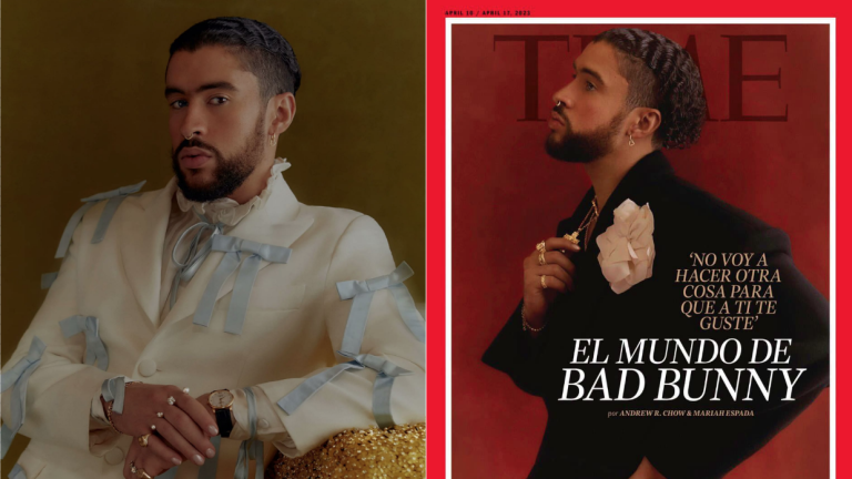 Protagoniza Bad Bunny portada de la revista Times en español