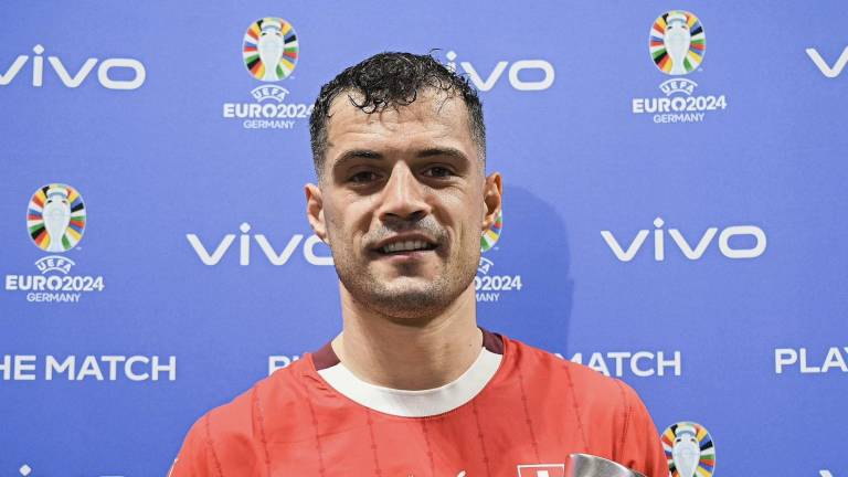 Granit Xhaka destacó que Suiza llega con argumentos para competir frente a Argentina.