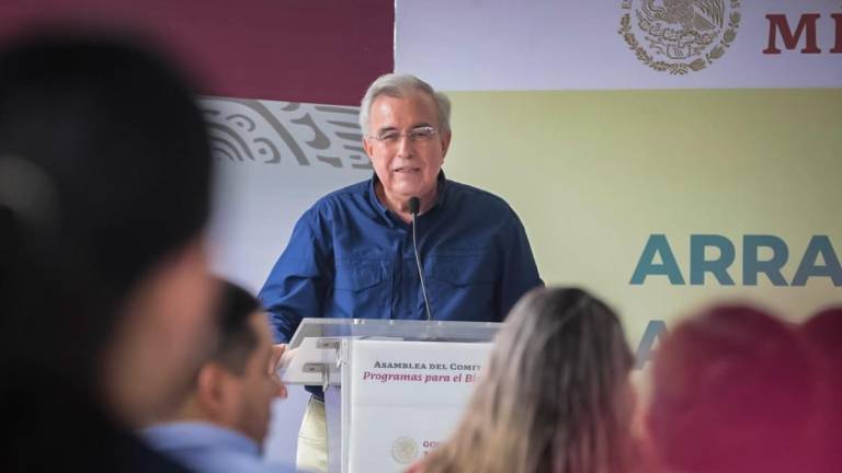 El Gobernador Rubén Rocha Moya declaró que hay que respetar el debido proceso.