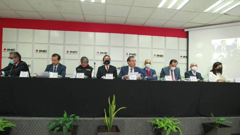 Conferencia de prensa de los consejeros del INE en el que se posicionan sobre la Reforma Electoral.