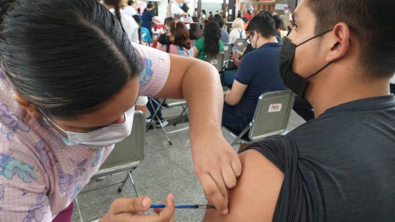 En cuanto a la vacunación, la dependencia publicó que se han aplicado 128 millones 356 mil 362 dosis, que corresponden a 74 millones 953 mil 313 personas, el 84% de la población adulta en México.