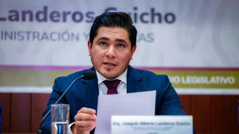 Joaquín Landeros Güicho, Secretario de Administración y Finanzas del Gobierno de Sinaloa.