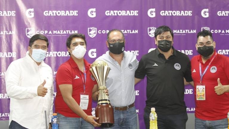 Directivos del Mazatlán FC y de la Copa Mazatlán dan los pormenores de la justa.