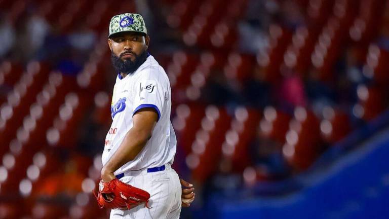 Elkin Alcalá demostró su etiqueta de cerrador ante Toros de Tijuana.