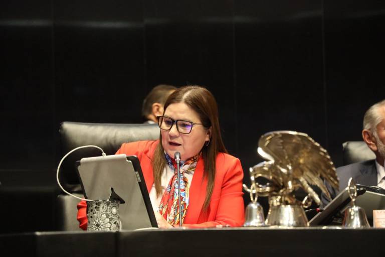 Declina Imelda Castro presidir Mesa Directiva del Senado; ‘el territorio llama’, dice