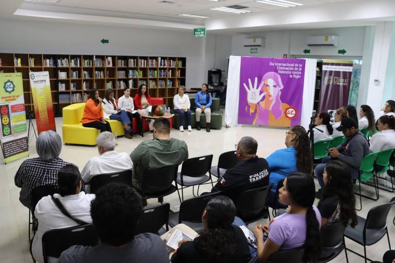 Red Escuinapense por la Salud presenta en UTEsc panel sobre violencia de género y consumo de sustancias