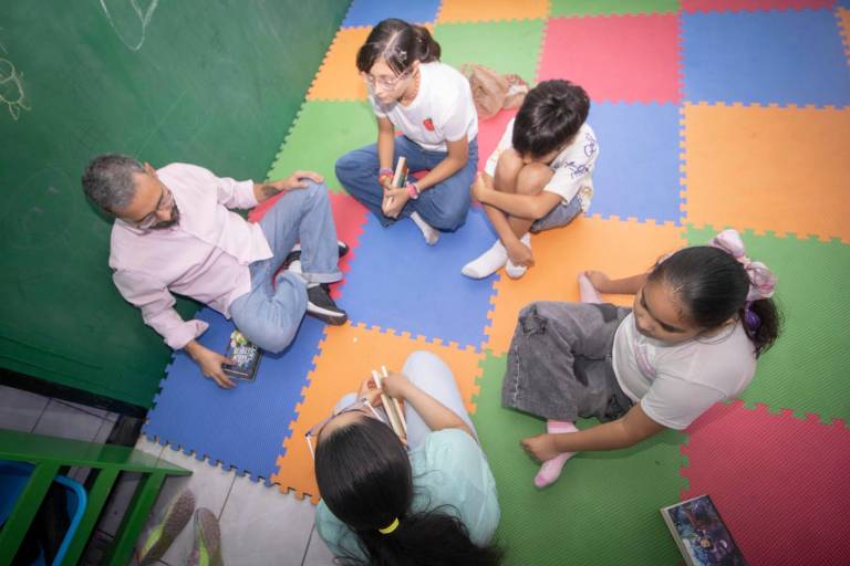 Comparten sus reflexiones los participantes en el club de pequeños lectores