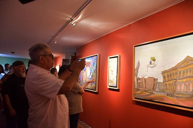Aplauden el regreso de la obra del artista Sinaloense Miguel Ángel Ojeda al Masin