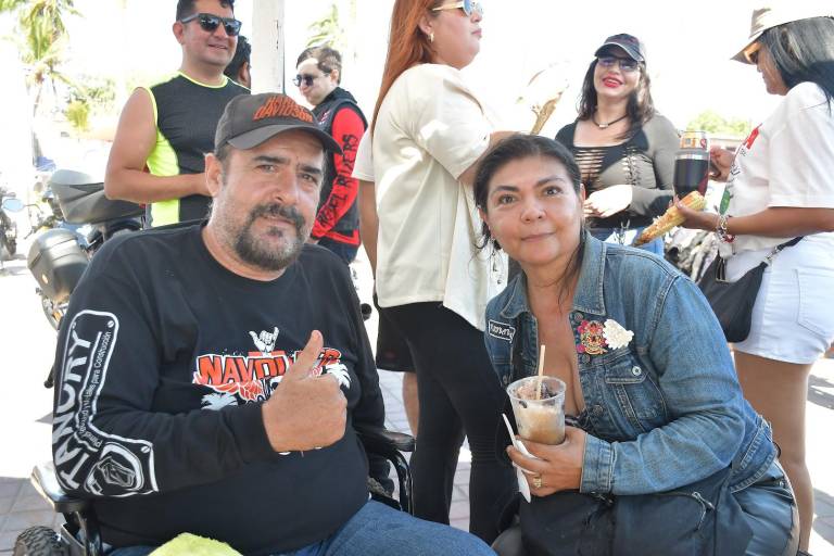 Recibe Altata a más de 200 bikers durante su carnaval