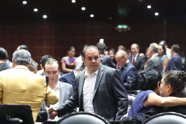 Cuauhtémoc Blanco no pedirá licencia; acusa venganza política del ex Fiscal de Morelos