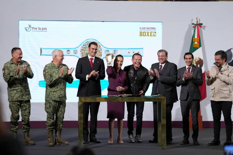 Julio César Chávez promueve en la Mañanera la Clase Nacional de Boxeo