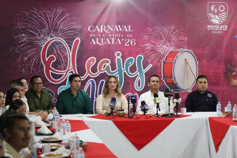 Navolato presenta el Carnaval de la Bahía de Altata “Oleajes de Alegría 2026”; esperan 80 mil visitantes