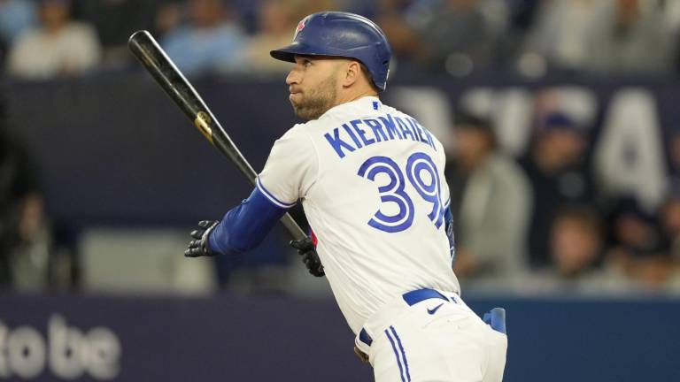 Kevin Kiermaier ya está “amarrado” para volver a los Azulejos de Toronto.