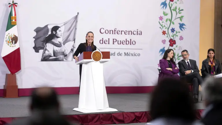La Presidenta Claudia Sheinbaum Pardo habló de las adecuaciones al calendario escolar.