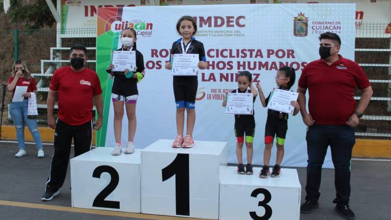 Con éxito se realiza Rodada Ciclista por los Derechos Humanos de la Niñez