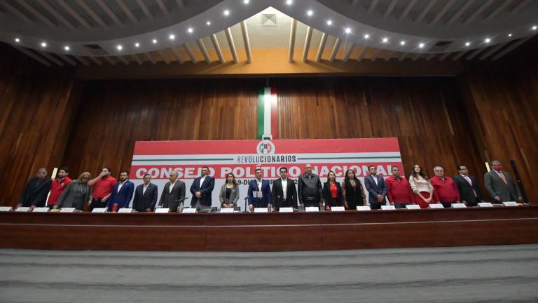 Reunión del Consejo Político Nacional del PRI.