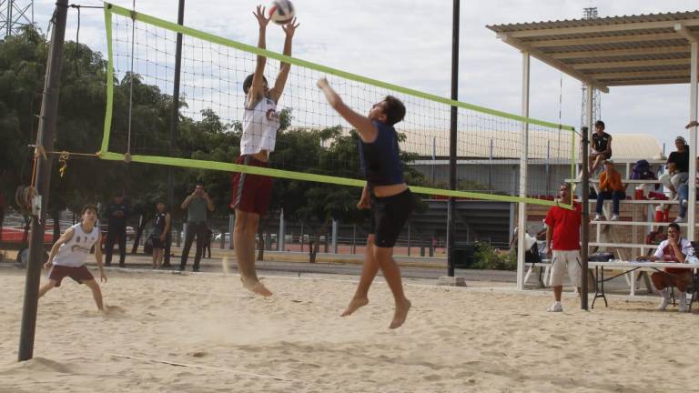 El voleibol de playa celebró sus zonales en la capital sinaloense.