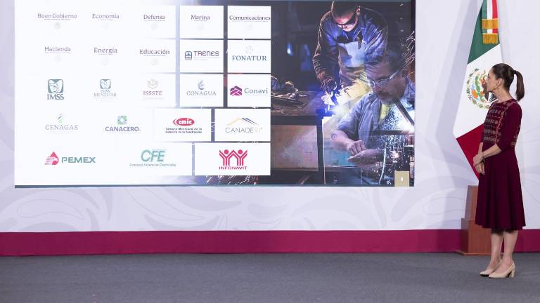 Este miércoles, la Presidenta de México Claudia Sheinbaum Pardo no permitió preguntas de la prensa y en 40 minutos dio por concluida la conferencia.