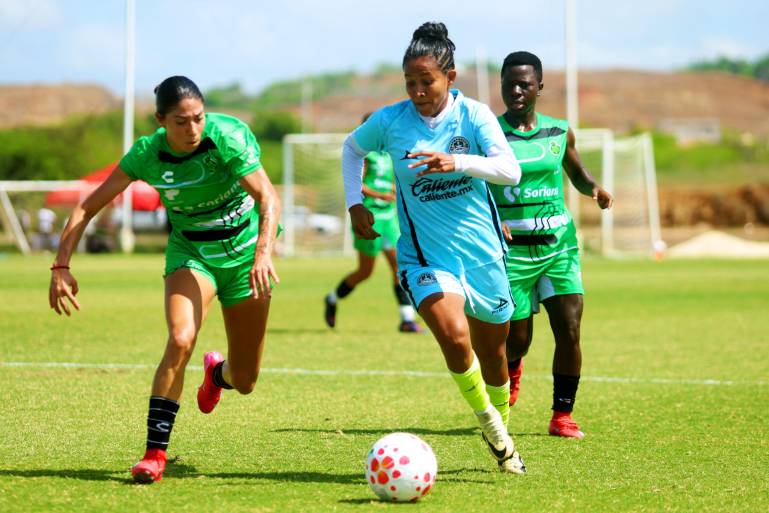 Mazatlán Femenil cae ante Santos en su último amistoso de pretemporada