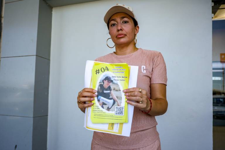 Delia Quiroa, una rastreadora que quiere ser Jueza