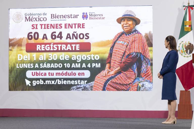 ¿Tienes entre 60 y 64 años? Ya podrás inscribirte para la Pensión Mujeres Bienestar