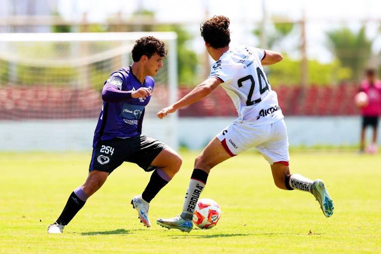 La Armería Sub 21 empató frente al Atlas en las juveniles