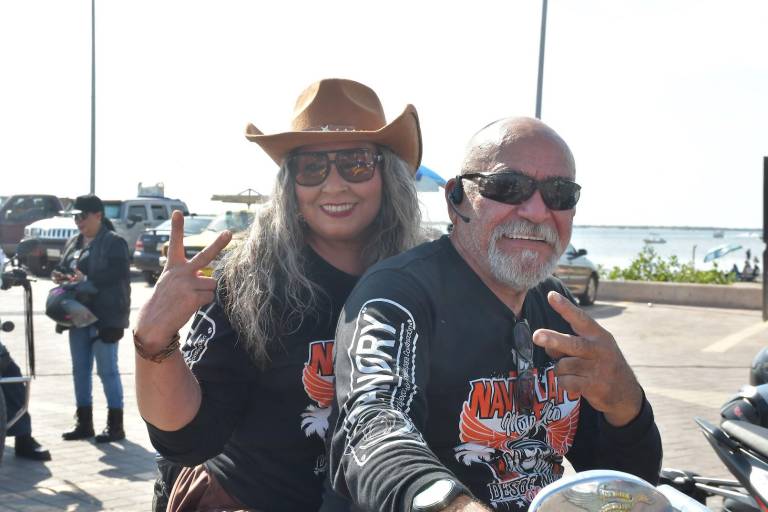 Recibe Altata a más de 200 bikers durante su carnaval