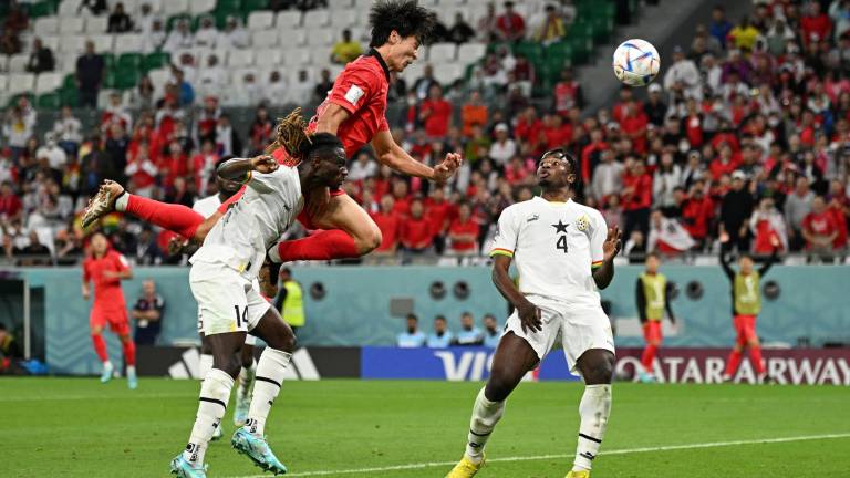 Dramático encuentro ofrecieron Ghana y Corea del Sur en la Copa del Mundo.