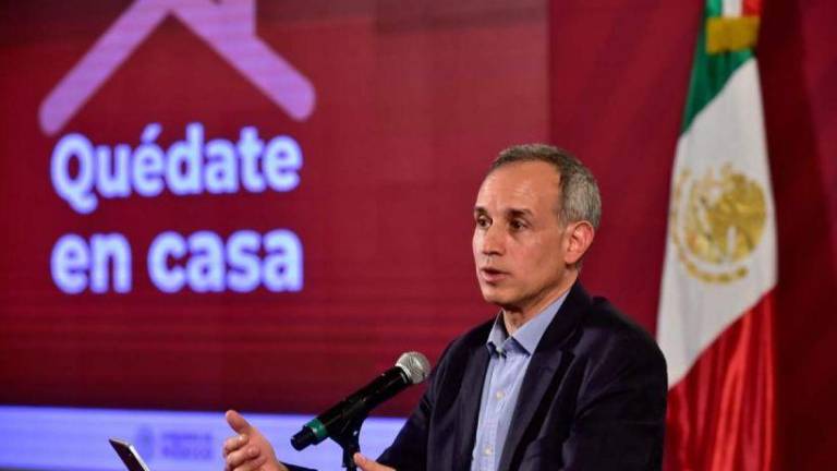 El subsecretario López-Gatell.