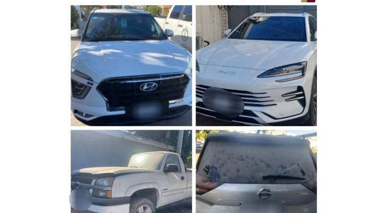 Todas las unidades recuperadas fueron puestas a disposición de la Fiscalía General del Estado.